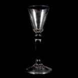 A wine glass