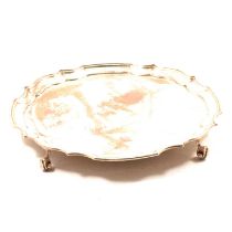 Silver salver,