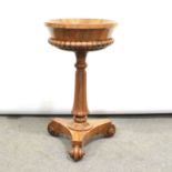 William IV rosewood jardiniere,