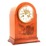 Mahogany mantel clock,