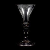 A wine glass