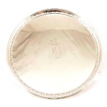 George III silver salver,