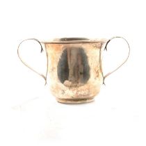 Small silver porringer,