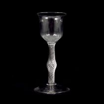 A wine glass