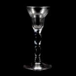 A wine glass