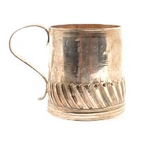 Silver mug, John Cole, circa 1700,