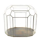 Leaded glazed terrarium,