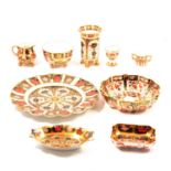 Small collection of Royal Crown Derby Imari ware