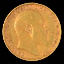 A Gold Full Sovereign, Edward VII.