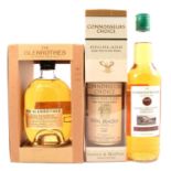 Three assorted bottles of single malt Scotch whisky