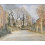 Albert H Findley, six watercolours of Leicester and the local area,