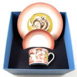 Wedgwood Clarice Cliff and Susie Cooper trios.