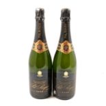 Pol Roger, 2 bottles of 2000 vintage champagne