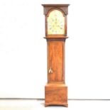 Scottish mahogany longcase clock, Mitchell, Gorbals, Glasgow,