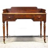 William IV mahogany washstand,