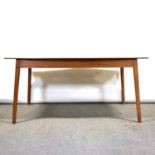Craftsman-made teak dining table, by A J Marriott,