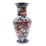 Moorcroft Pottery, a 'Tapestry of Colour' trial vase.