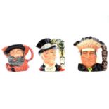Collection of Royal Doulton character jugs,