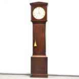 Scottish mahogany longcase clock,