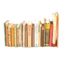 Books, including Walter de la Mare, Douglas Dunn, Thom Gunn, etc.,