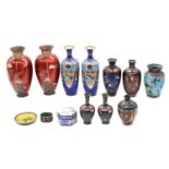 Small collection of cloisonne,