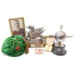 Leicester City FC and Wales FA memorabilia relating to David 'Dai' Jones, 1932-1937