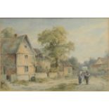 John Fullwood, Village scene,