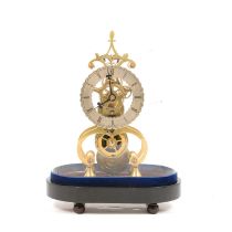 Thomas Lees, Bury, a skeleton clock,