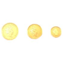 Hattons Sapphire Coronation Jubilee gold coin set,