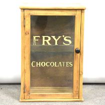Fry's Chocolate counter top cabinet,