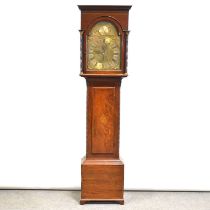 Scottish mahogany longcase clock,