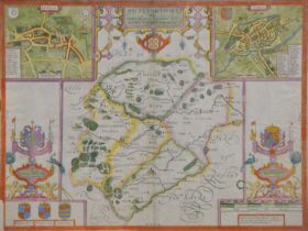 John Speed, Rutlandshire, map