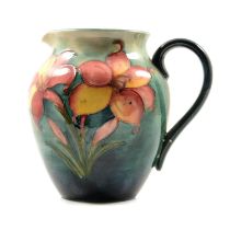 Moorcroft Pottery, a 'Freesia' design jug