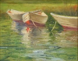 * Xouts, Moored Boats