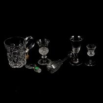 Quantity of Georgian and later glassware