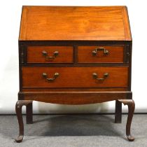 Edwardian mahogany bureau