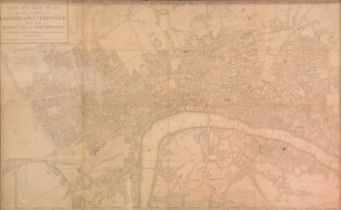 William Faden, A New Pocket Plan of The Cities of London and Westminster,