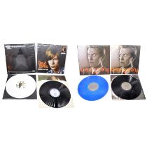Nineteen David Bowie LP vinyl records including Aladdin Sane Watch That Man etc