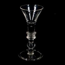 Balustroid wine glass