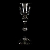 Balustroid wine glass