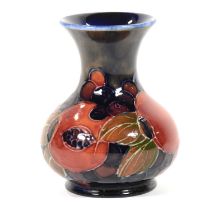 William Moorcroft, Pomegranate flared vase,