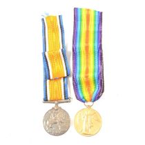 Medals - WWI group of two.