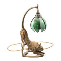 Victorian style oil lamp (modern),