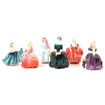 Nineteen small Royal Doulton figurines