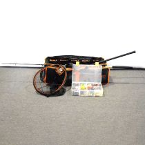 Quantity of modern fishing equipment and tackle