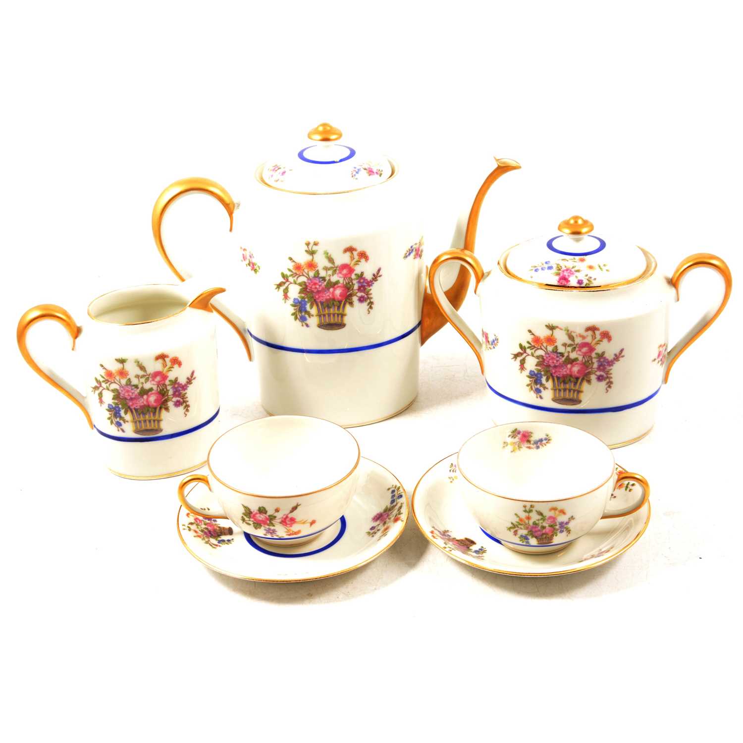 Limoges porcelain tea service