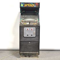 1980s arcade machine, COSMIC SPIDER