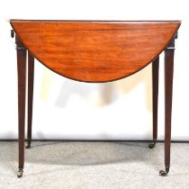 Victorian mahogany Pembroke table,