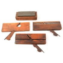 Small collection of woodworking tools,