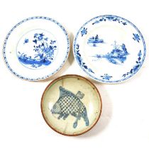 Quantity of Chinese ceramic plates and bowls